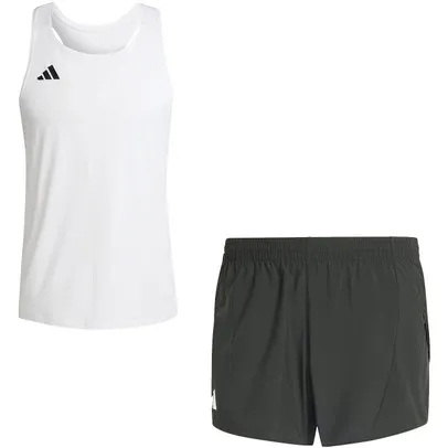 adidas Adizero Singlet Short Set Men