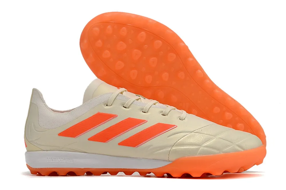 Adidas Copa Pure.1 Turf Heatspawn - Off White/Solar Orange