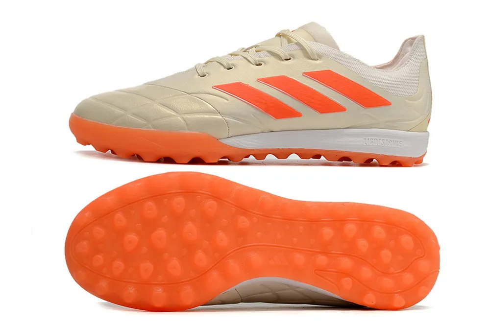 Adidas Copa Pure.1 Turf Heatspawn - Off White/Solar Orange