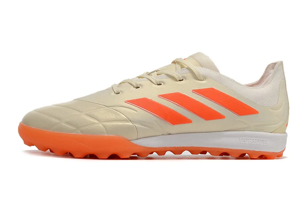 Adidas Copa Pure.1 Turf Heatspawn - Off White/Solar Orange