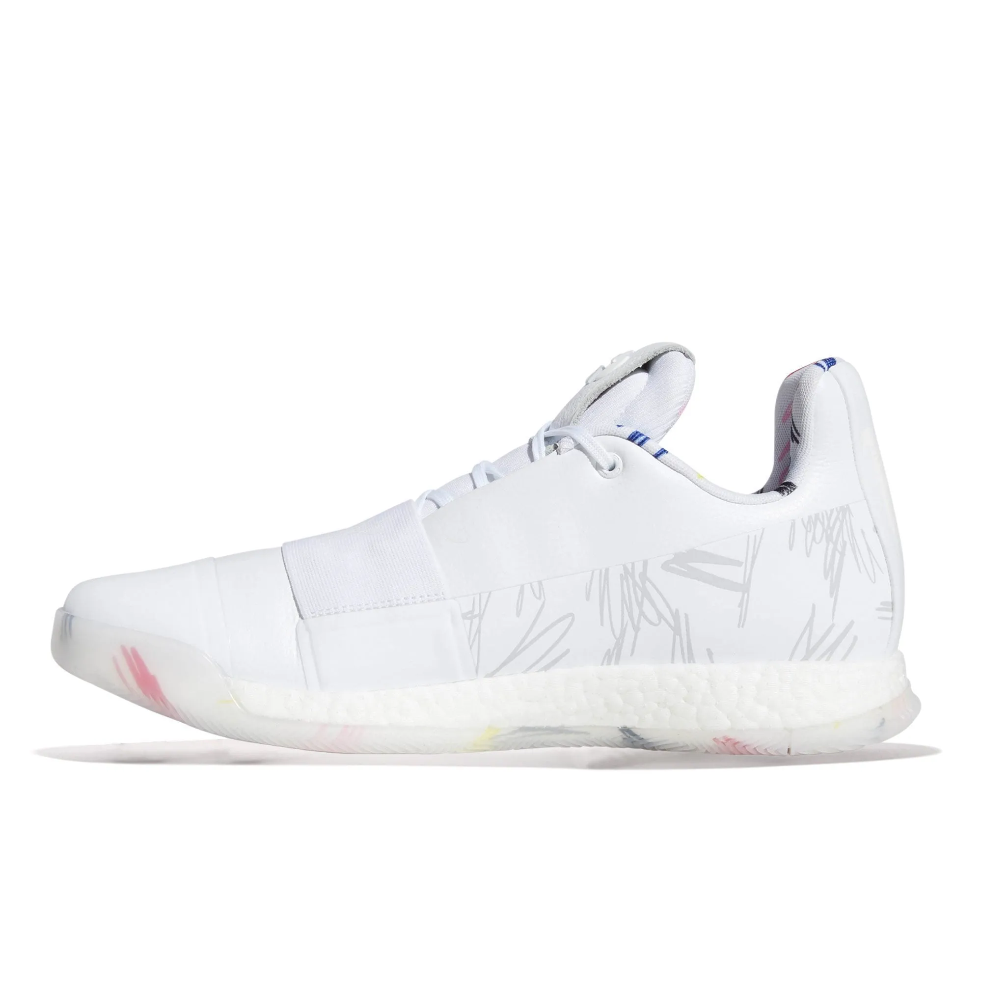 Adidas Harden Vol.3 Basketball Shoe - White