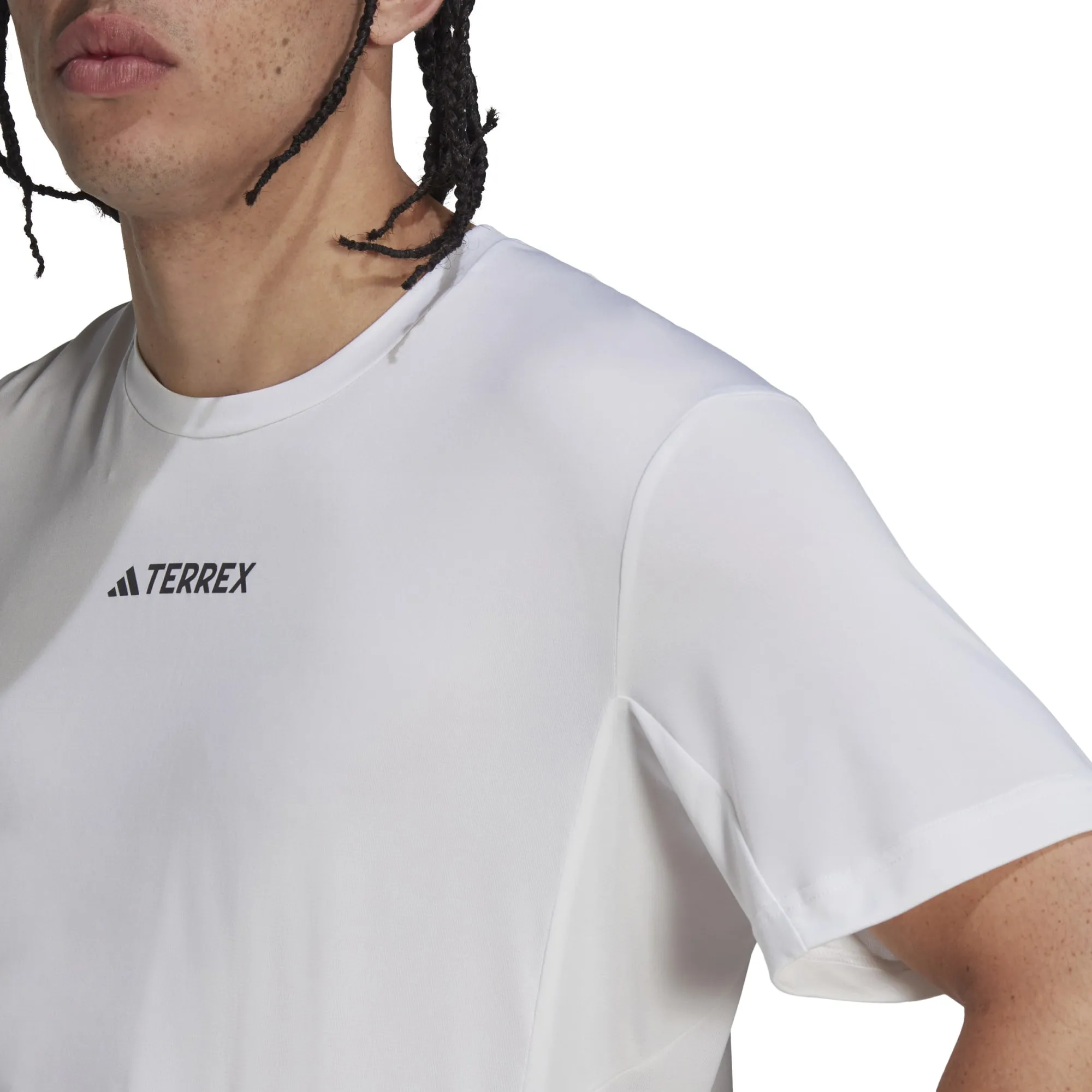 Adidas Men's Terrex Multi T-Shirt White | Buy Adidas Men's Terrex Multi T-Shirt White here | Outnorth