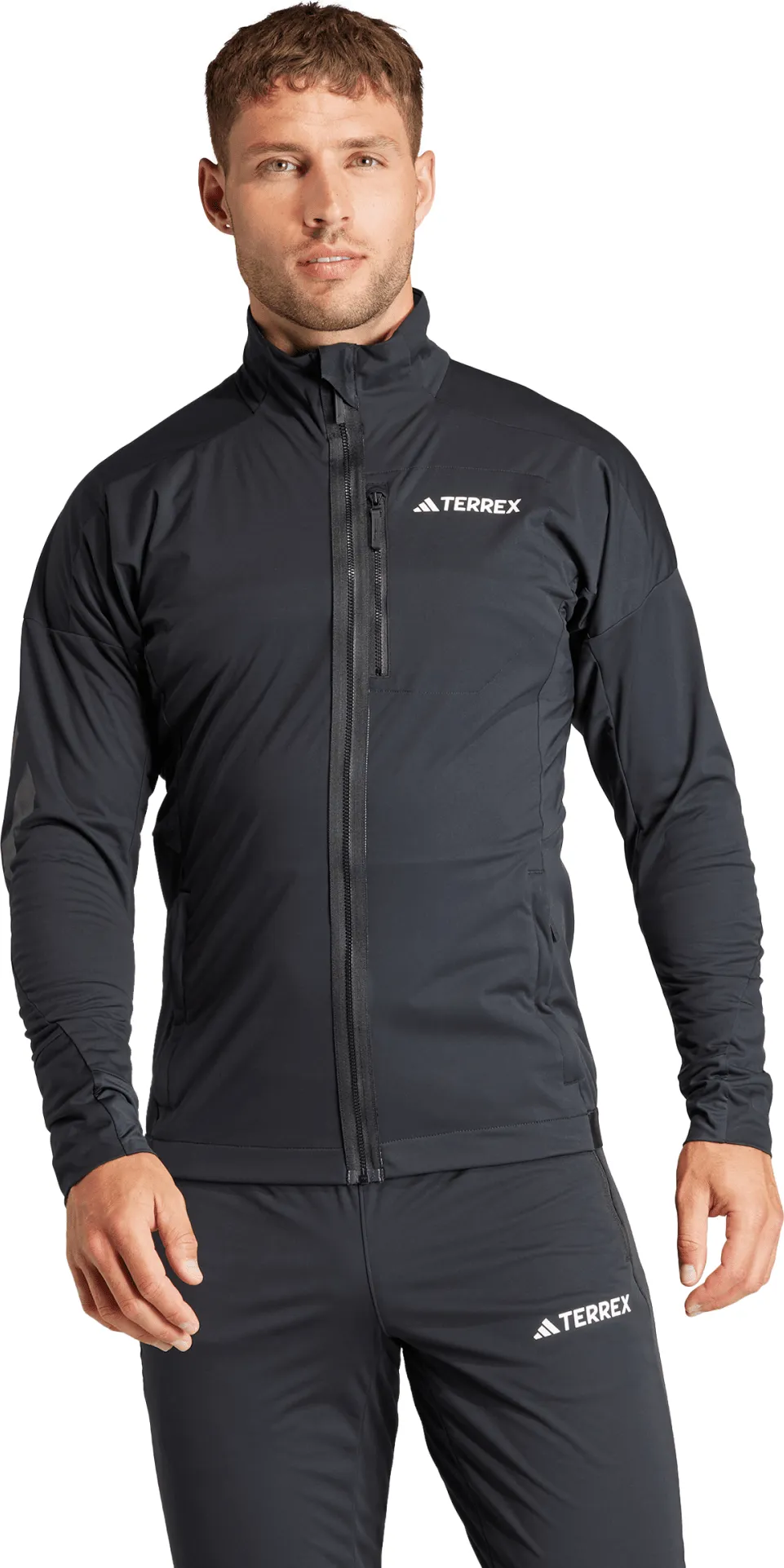 Adidas Men's Terrex Xperior Cross-Country Ski Soft Shell Jacket Black | Buy Adidas Men's Terrex Xperior Cross-Country 