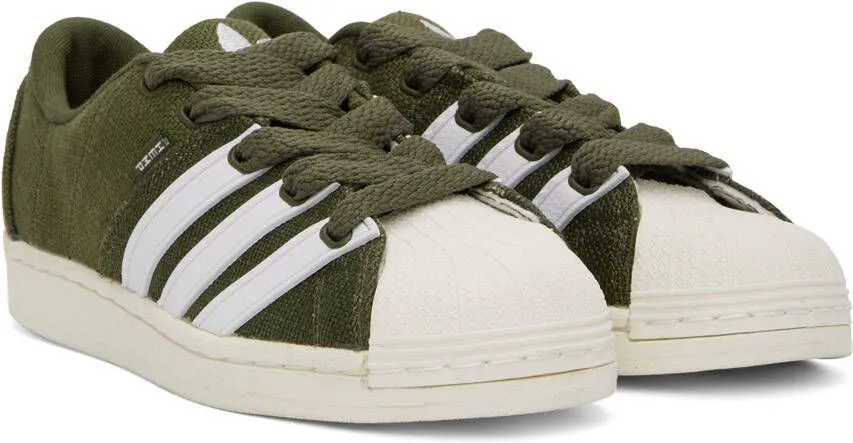 Adidas Originals Khaki Superstar Supermodified Sneakers