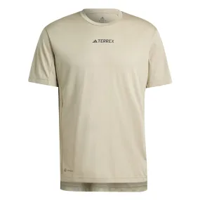 Adidas Outdoor Men Terrex Multi Tee Beige HM4045