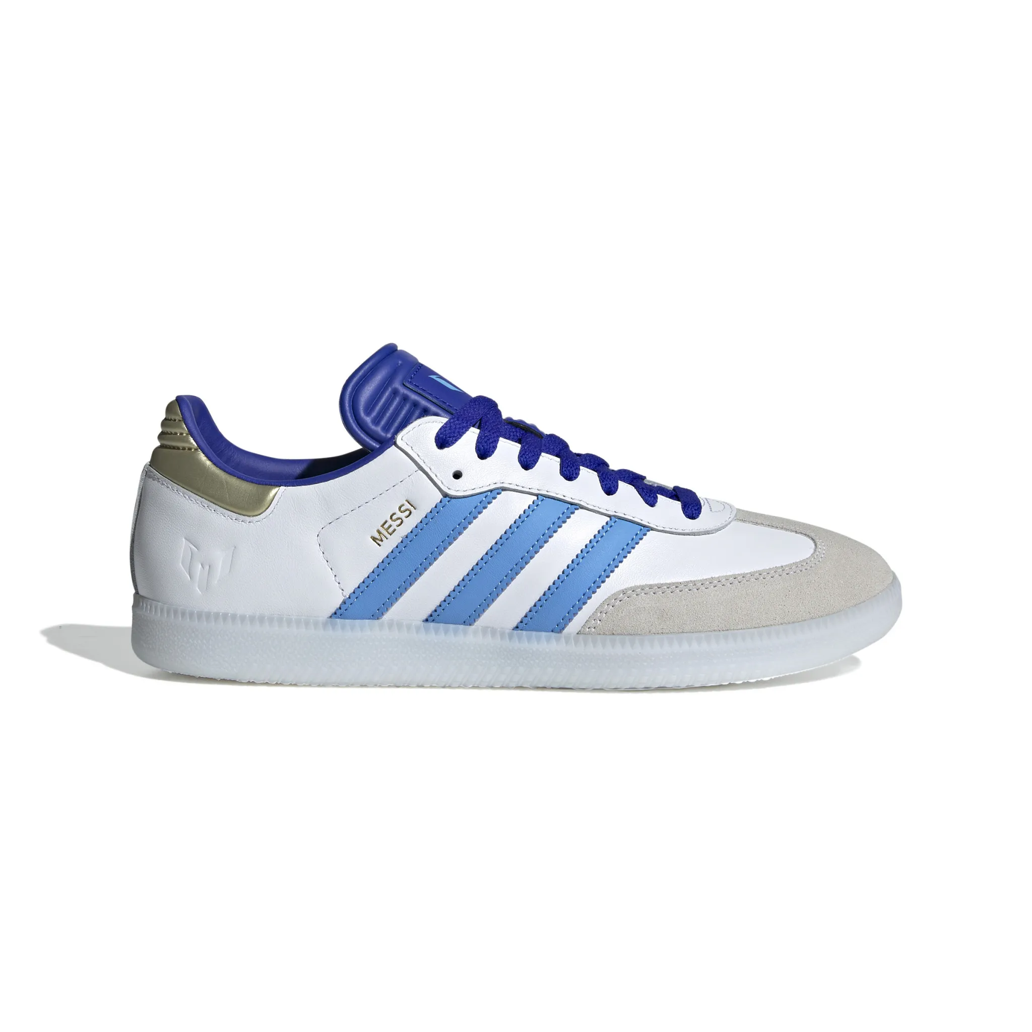 Adidas Samba Messi (White/Blue)