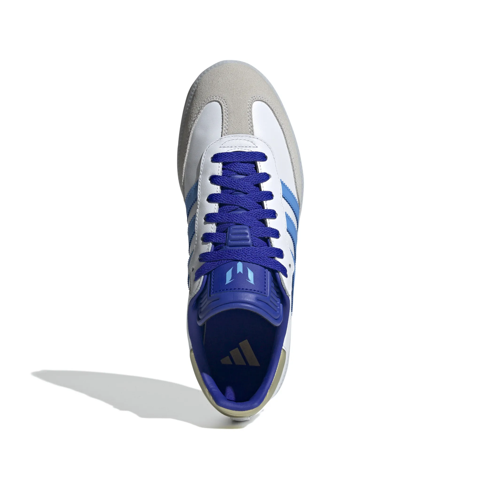 Adidas Samba Messi (White/Blue)