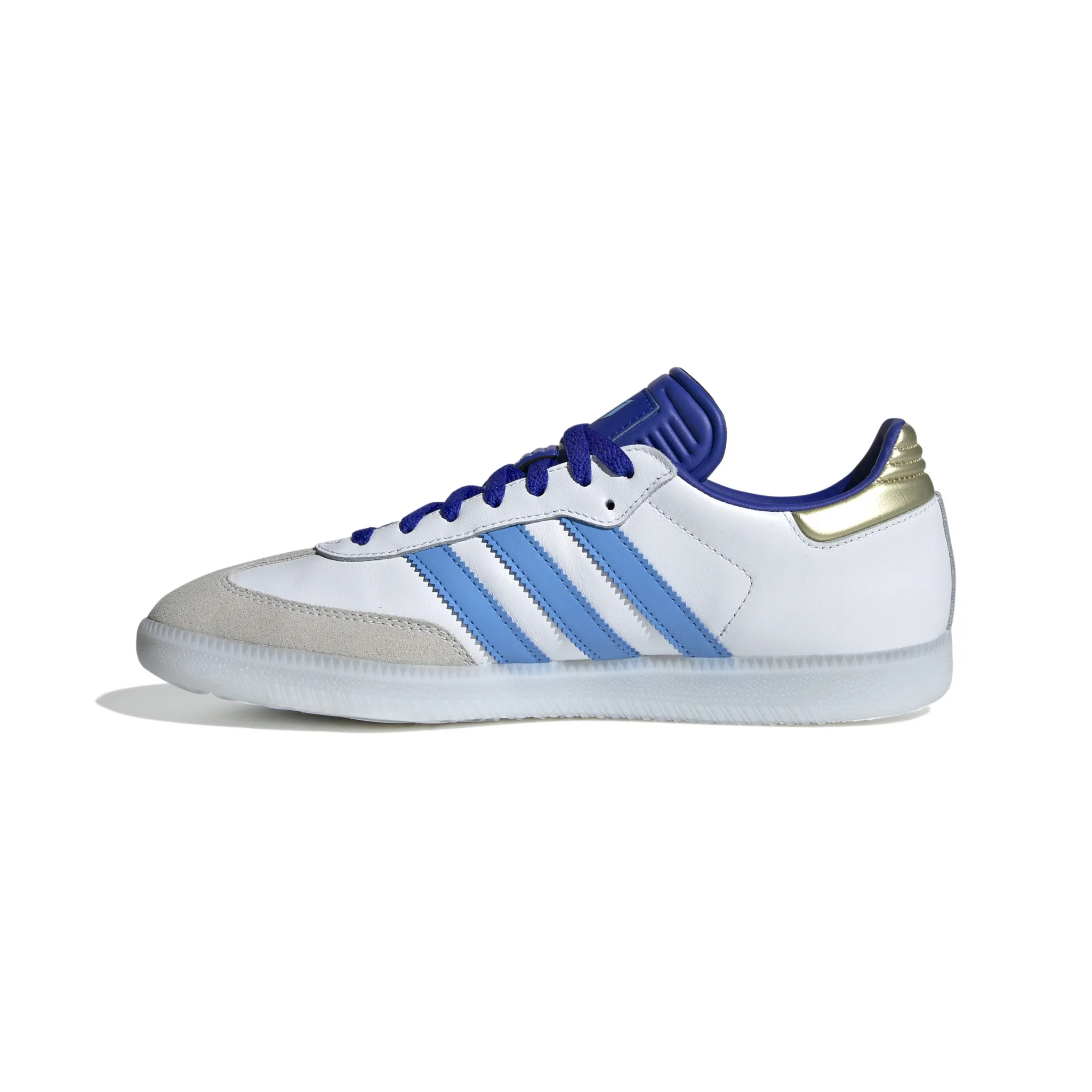 Adidas Samba Messi (White/Blue)