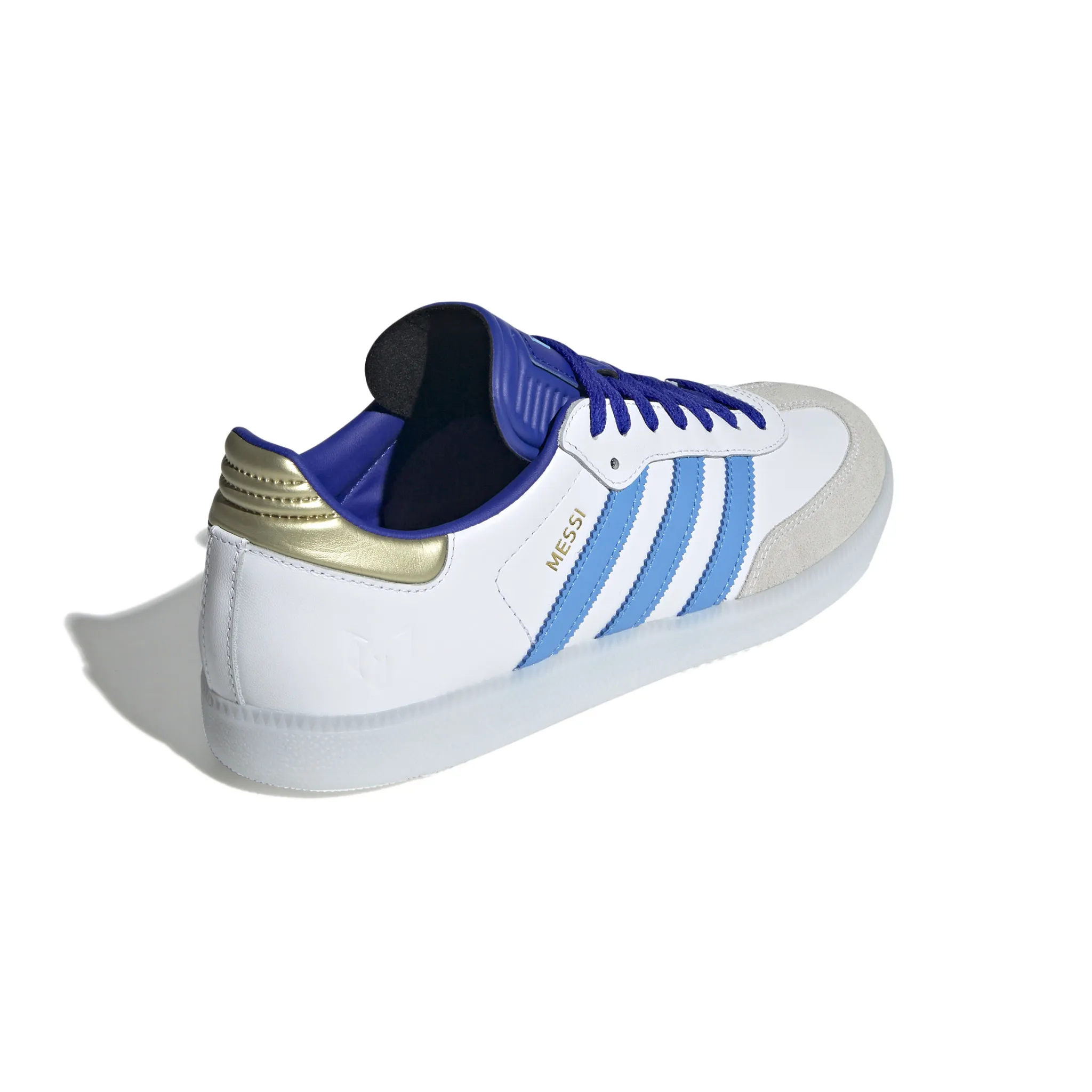 Adidas Samba Messi (White/Blue)