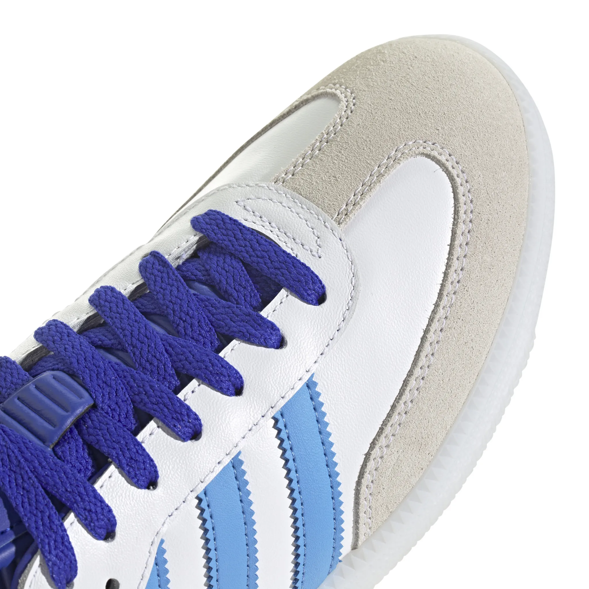 Adidas Samba Messi (White/Blue)