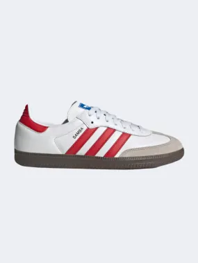 Adidas Samba Og Men Original Shoes White/Scarlet