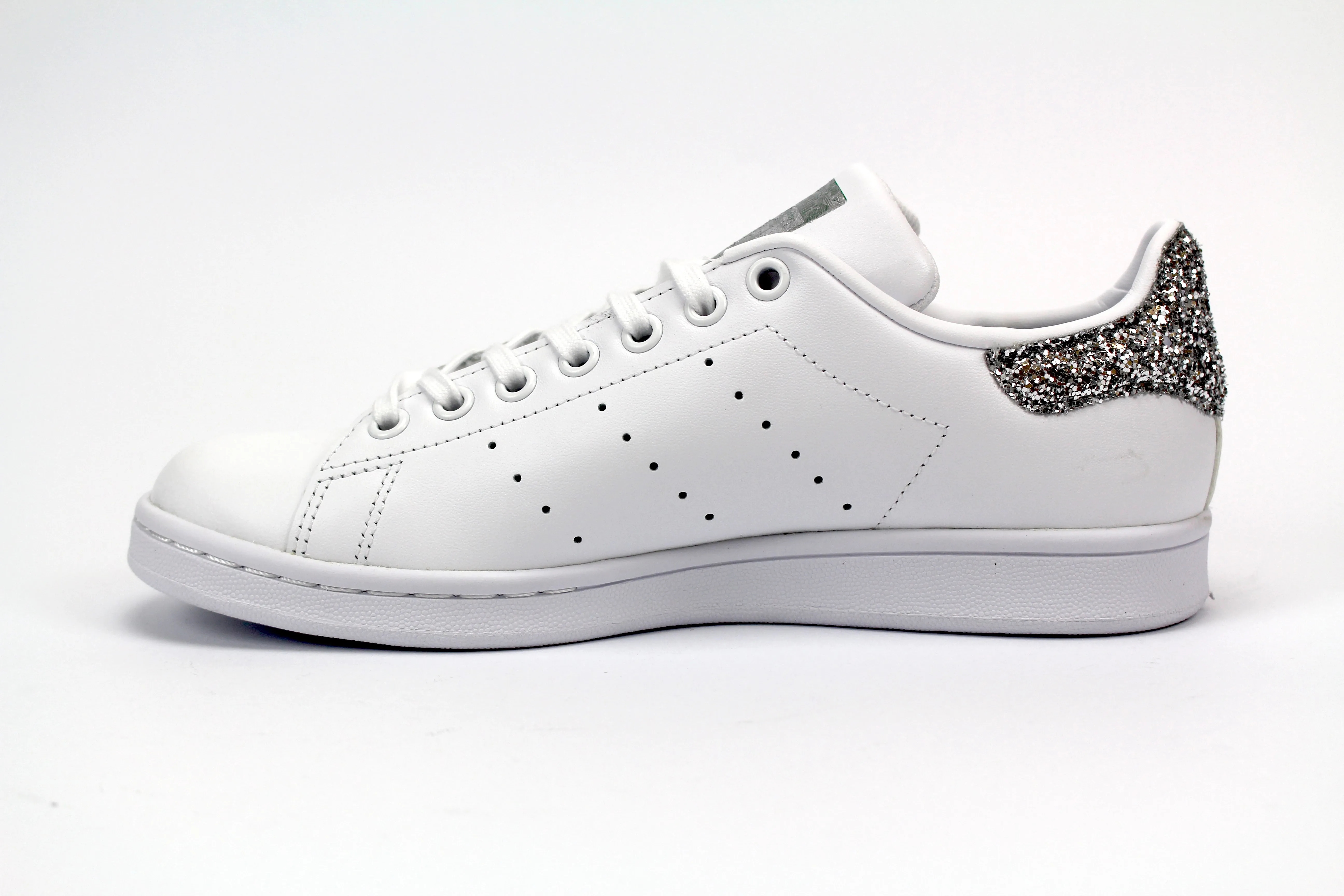 Adidas Stan Smith Stella Glitter Argento