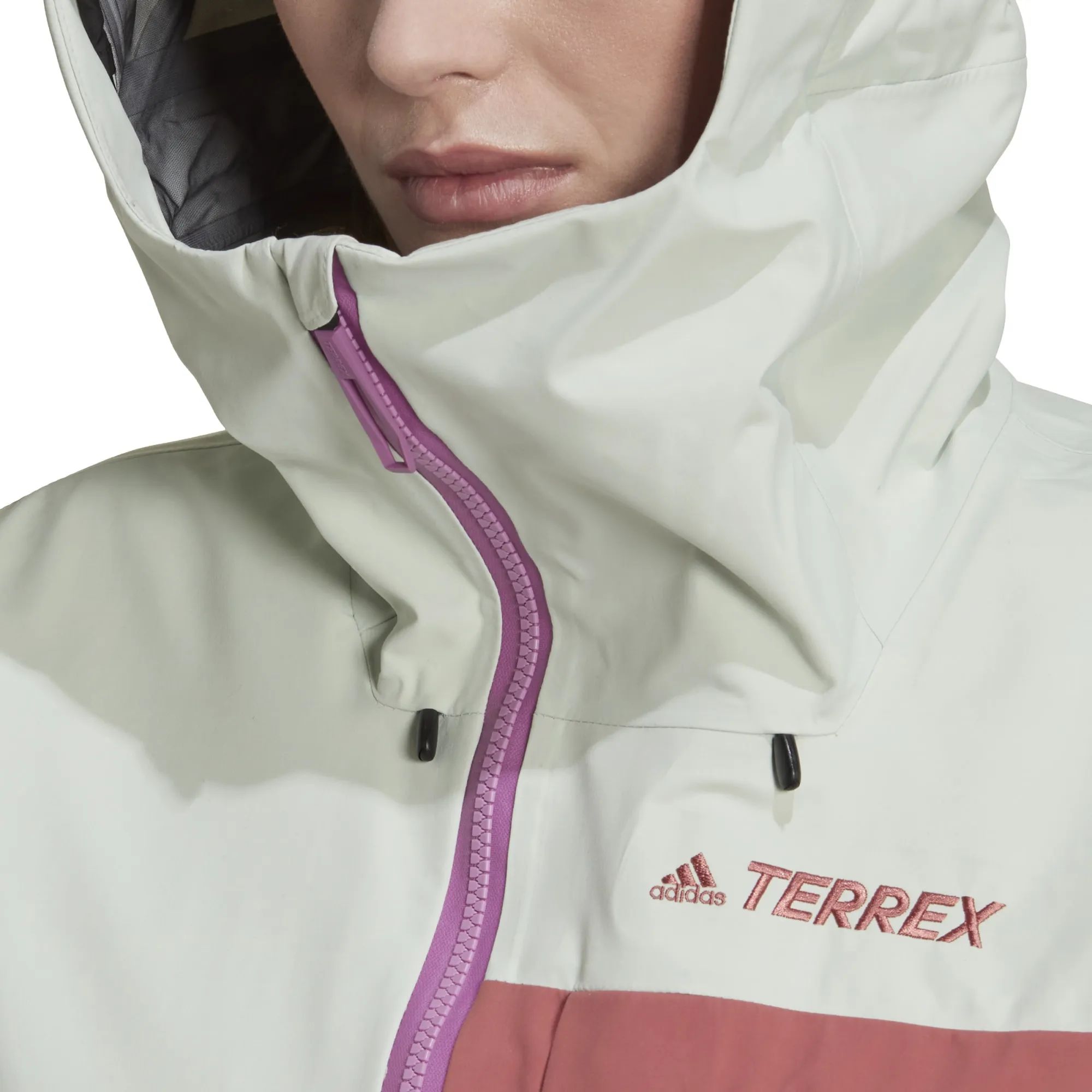 Adidas Women's Terrex MYSHELTER 3-Layer GORE-TEX Snow Jacket Wonred/Lingrn | Buy Adidas Women's Terrex MYSHELTER 3-Lay