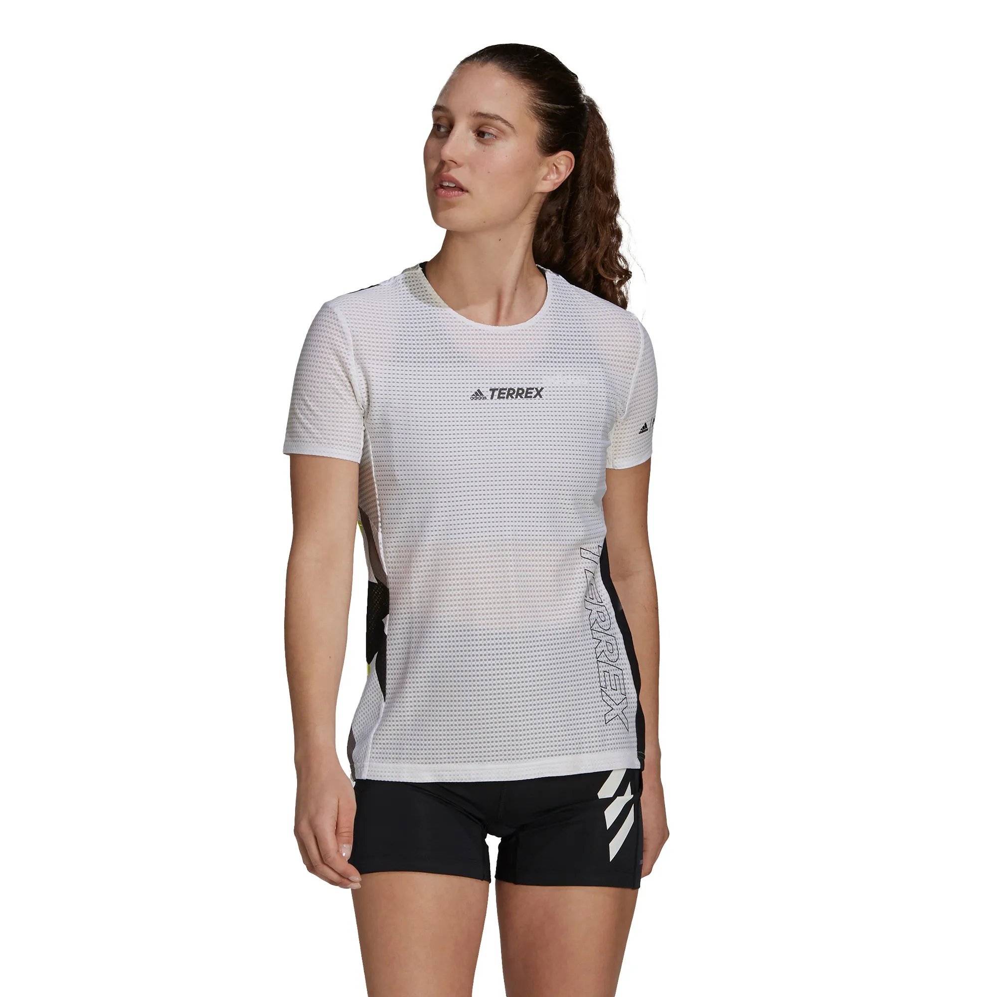 Adidas Women's Terrex Parley Agravic TR Pro T-shirt White/Black | Buy Adidas Women's Terrex Parley Agravic TR Pro T-sh