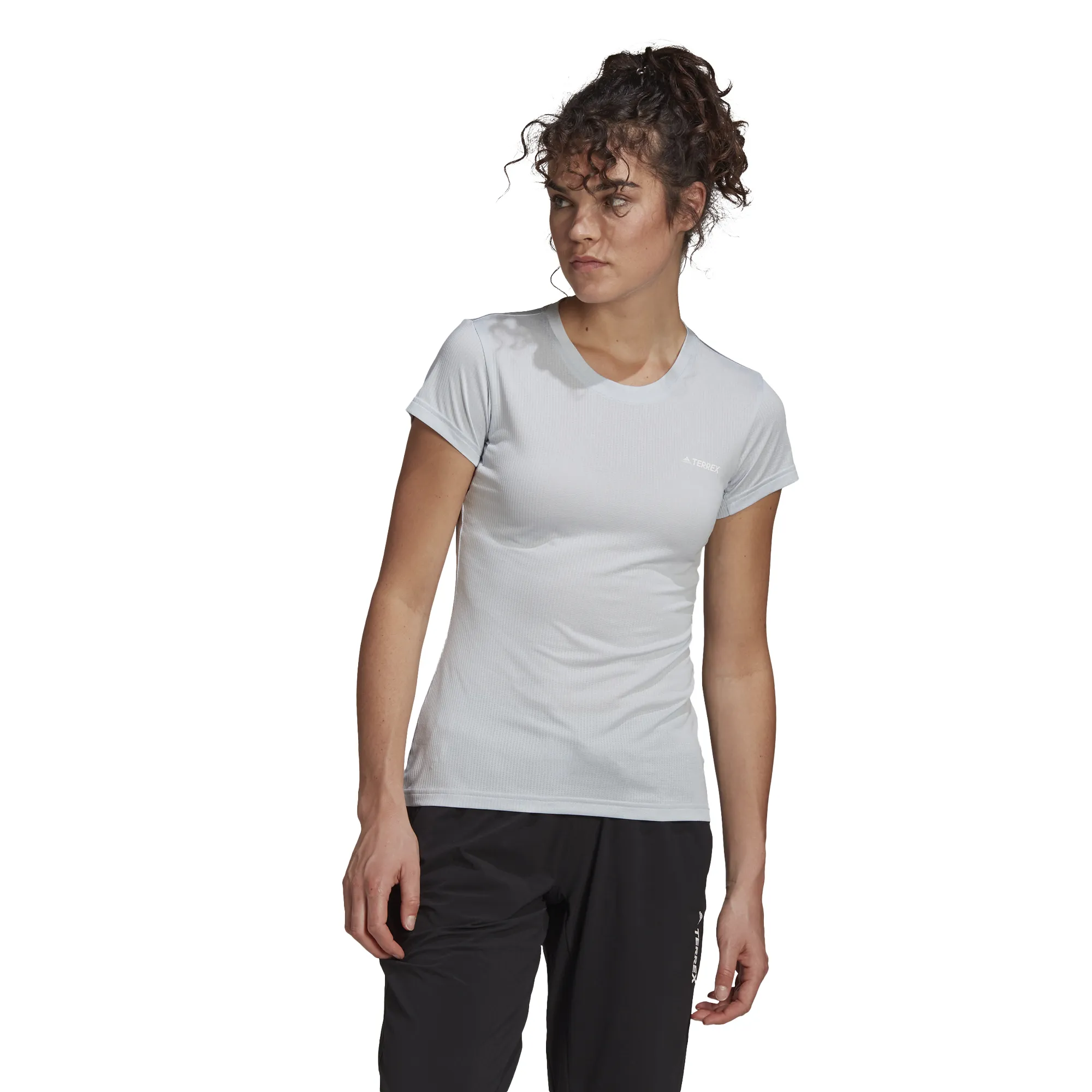 Adidas Women's Terrex Tivid Tee Halo Blue | Buy Adidas Women's Terrex Tivid Tee Halo Blue here | Outnorth