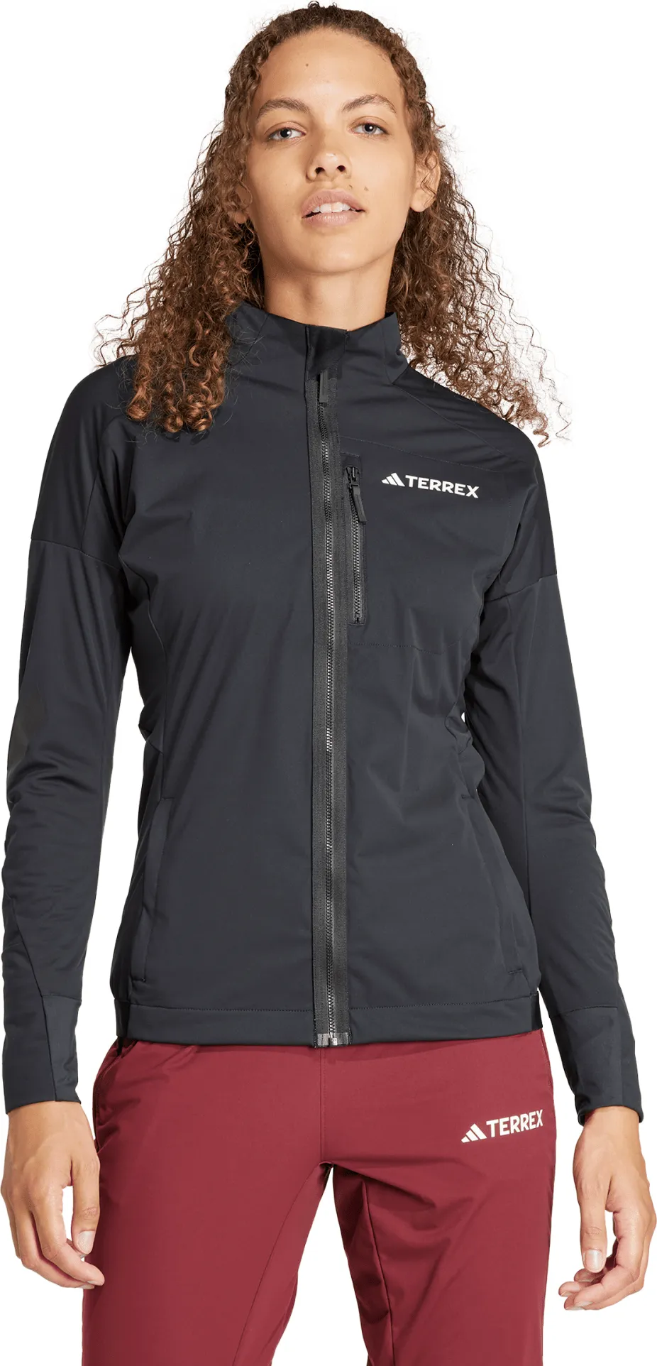 Adidas Women's Terrex Xperior Cross Country Ski Soft Shell Jacket Black | Buy Adidas Women's Terrex Xperior Cross Coun