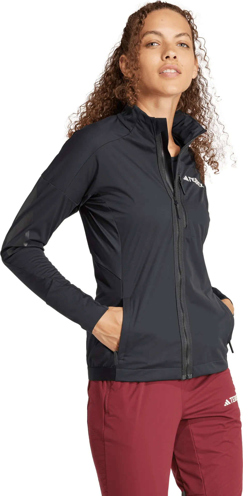 Adidas Women's Terrex Xperior Cross Country Ski Soft Shell Jacket Black | Buy Adidas Women's Terrex Xperior Cross Coun