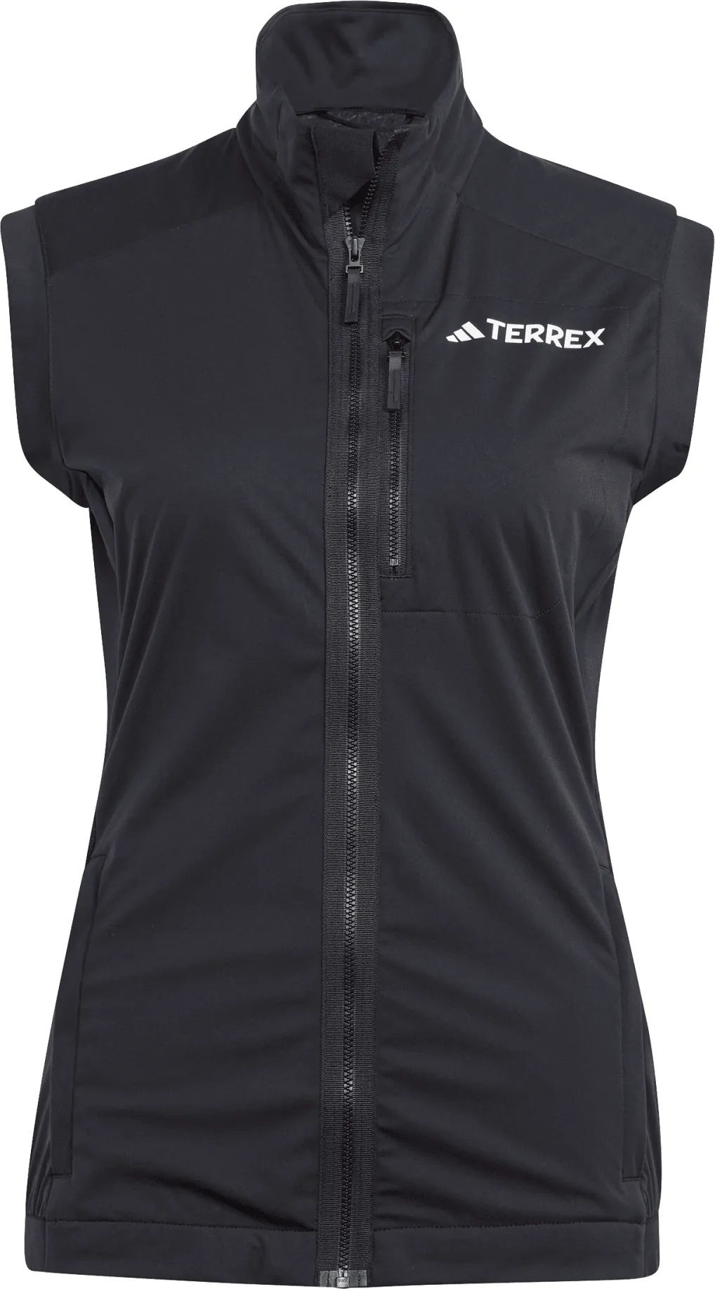 Adidas Women's Terrex Xperior Cross-Country Ski Soft Shell Vest Black | Buy Adidas Women's Terrex Xperior Cross-Countr