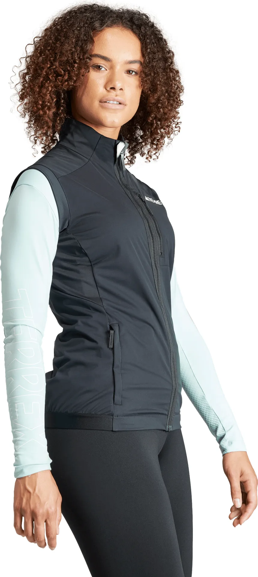 Adidas Women's Terrex Xperior Cross-Country Ski Soft Shell Vest Black | Buy Adidas Women's Terrex Xperior Cross-Countr