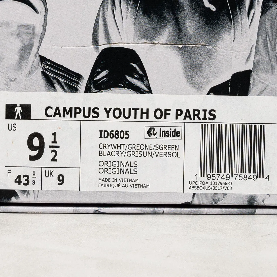 Adidas x Youth of Paris Men Campus (white)