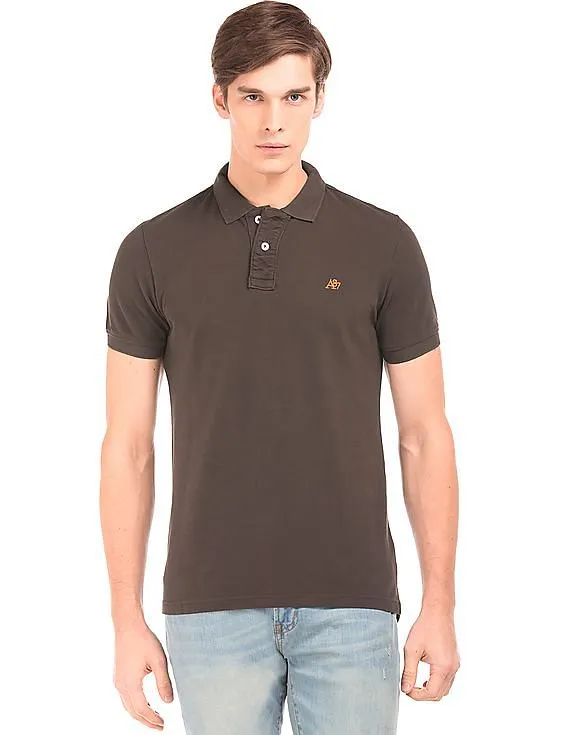 Aeropostale Regular Fit Pique Polo Shirt