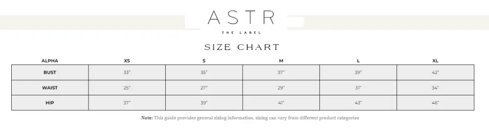 ASTR - Odelle Dress