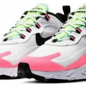 Authentic nike air max 270 react white black hyper pink cj0619 101 women size