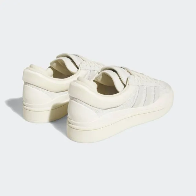 Bad bunny x adidas campus light (cloud white/ cream/ aluminium/ chalk white) men us 8-13 fz5823