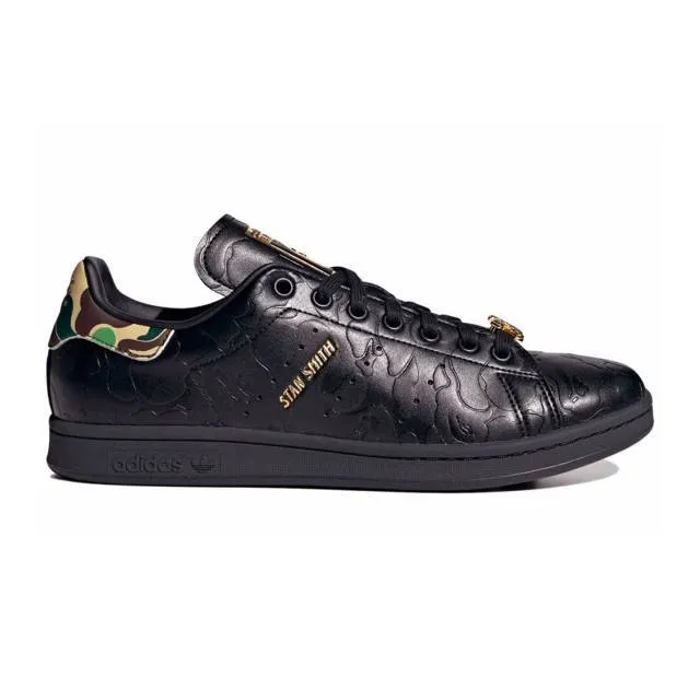 BAPE x Adidas Stan Smith (30th Anniversary Black/ Core B...