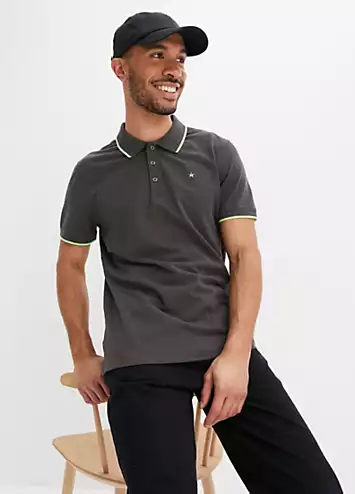 bonprix Piqué Polo Shirt | Grattan