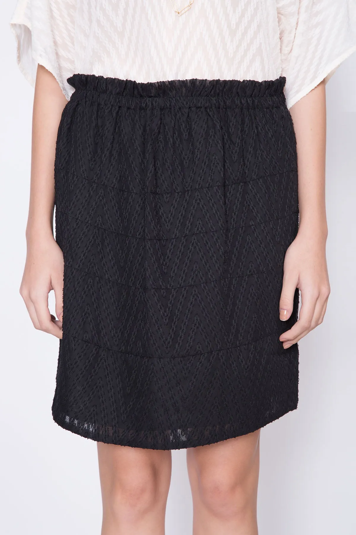 Broderie Anglaised Mini Skirt