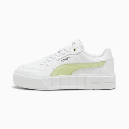 Cali Court Leather Women's Sneakers | PUMA White-Cool Cucumber | PUMA Shop All Puma | PUMA 