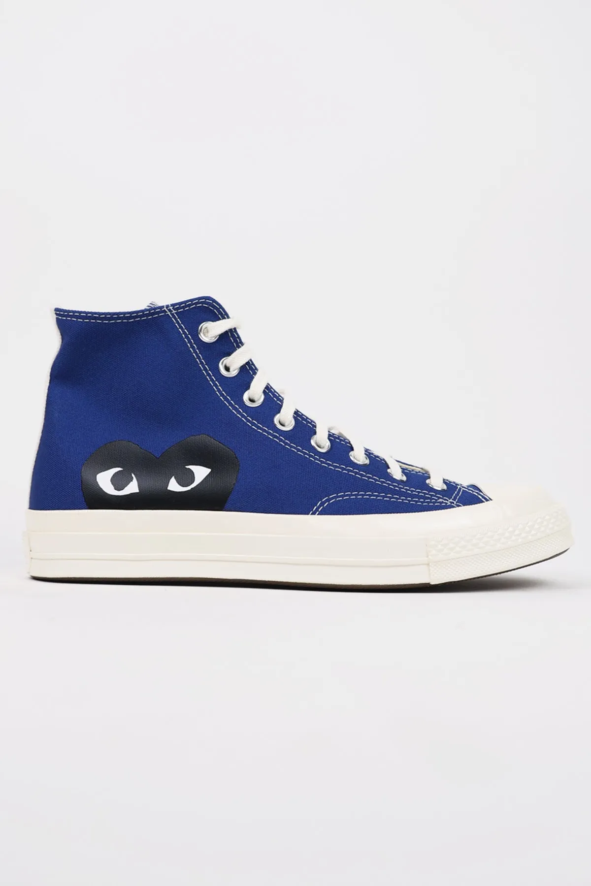 CdG PLAY x Converse Chuck Taylor Hi - Blue