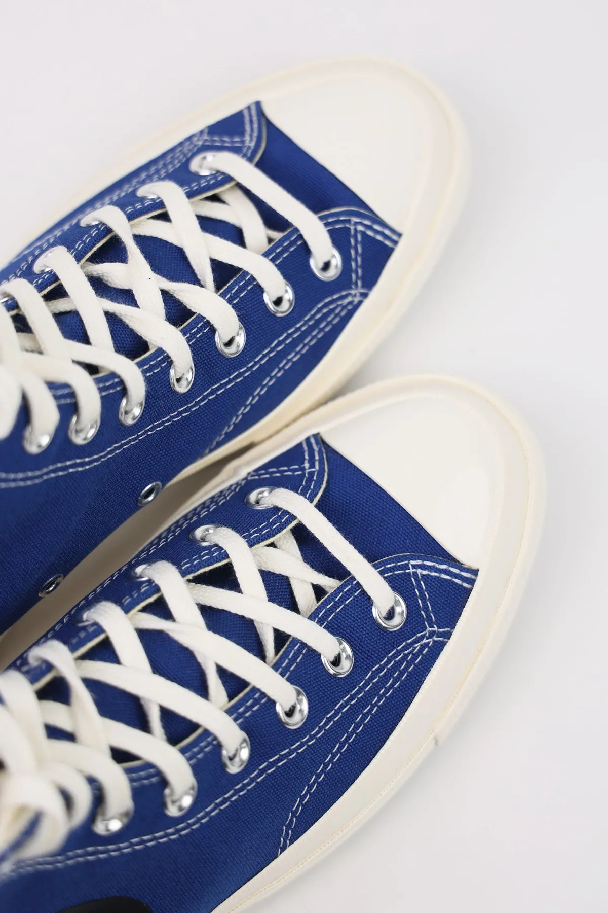 CdG PLAY x Converse Chuck Taylor Hi - Blue