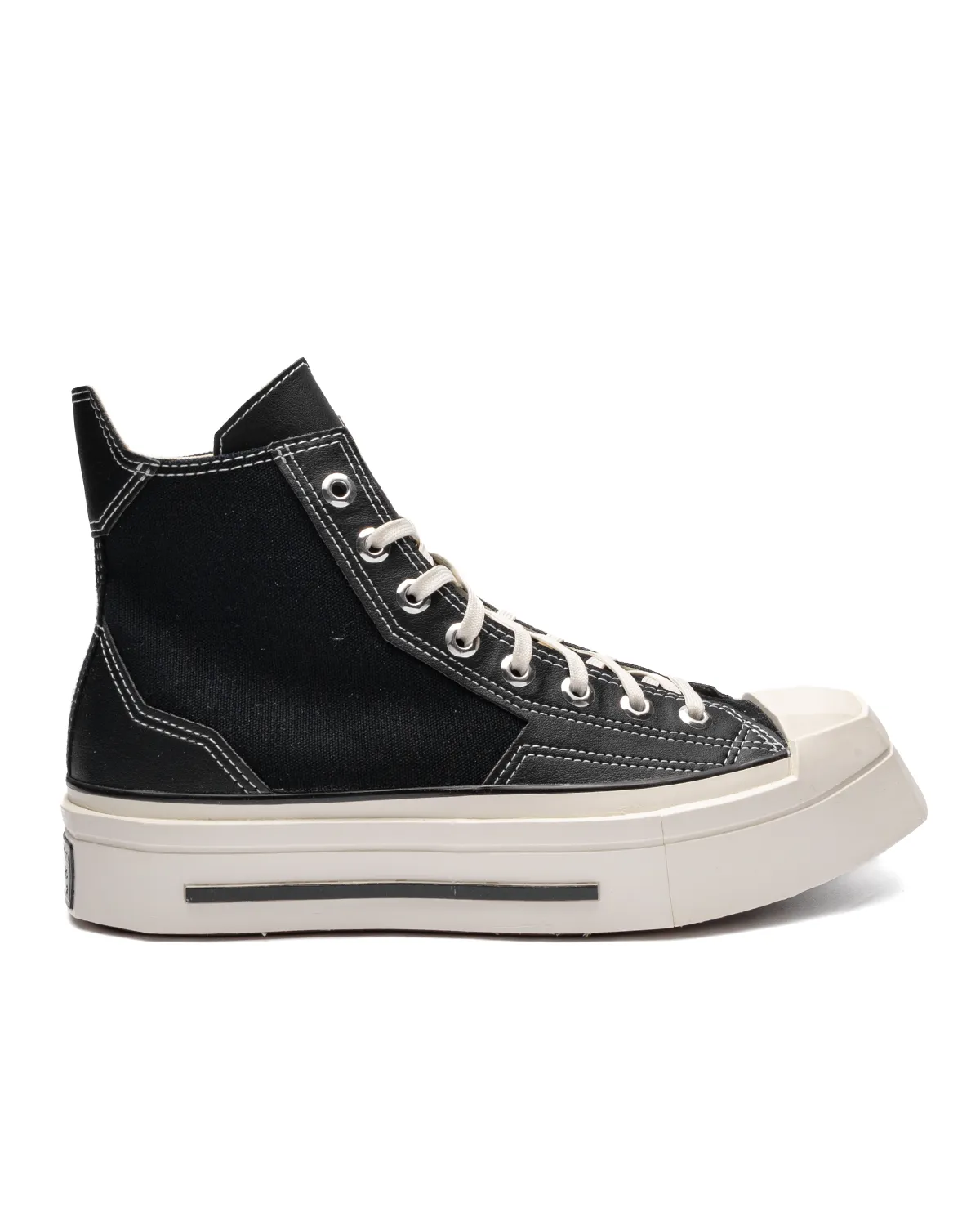 Chuck 70 De Luxe Squared Black/Black/Egret