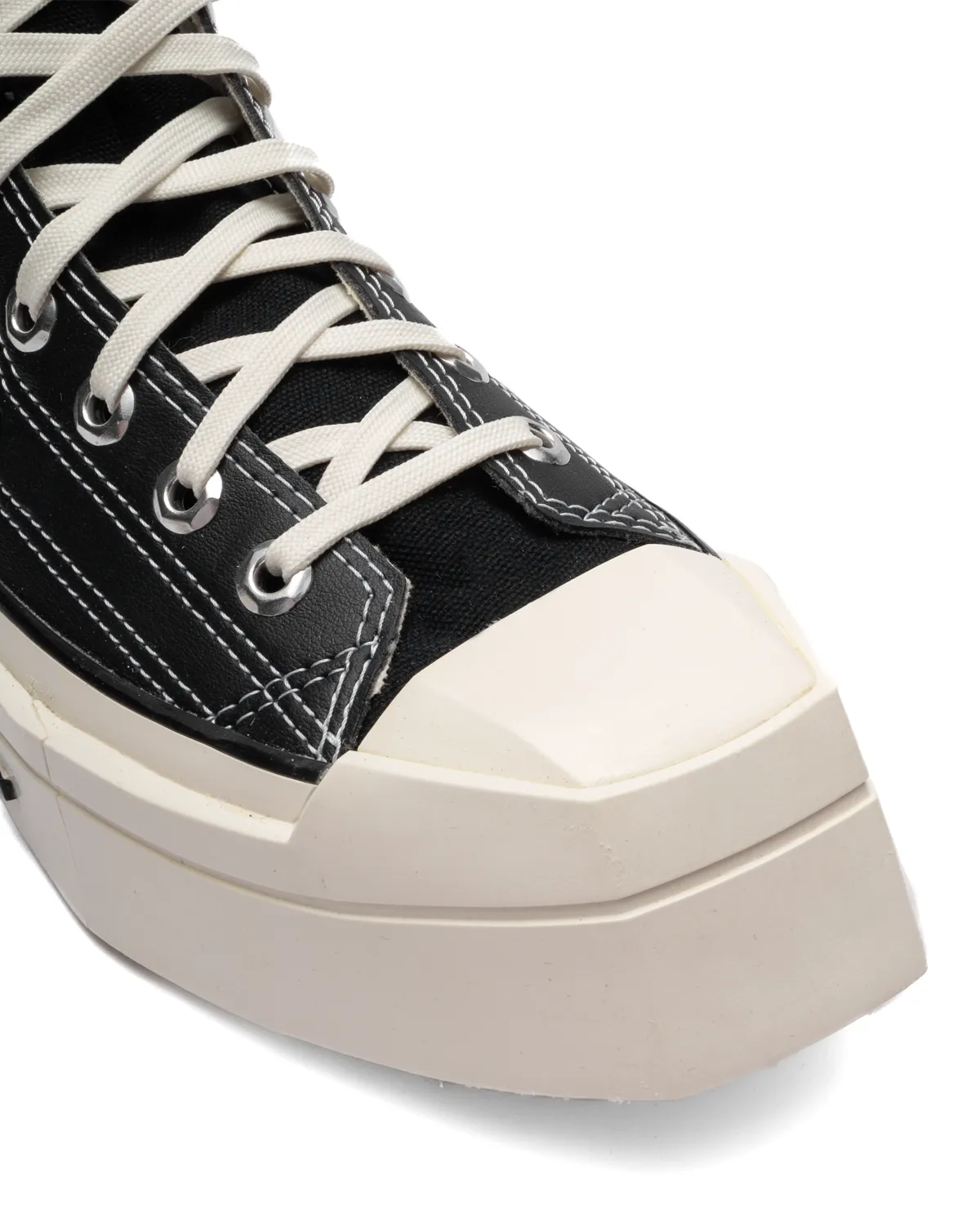 Chuck 70 De Luxe Squared Black/Black/Egret