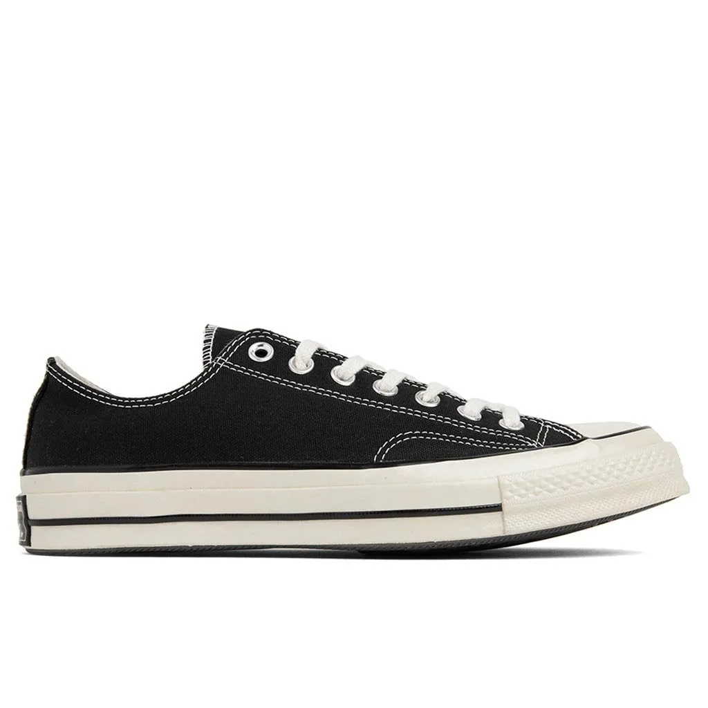 Chuck '70 Ox - Black/Black/Egret