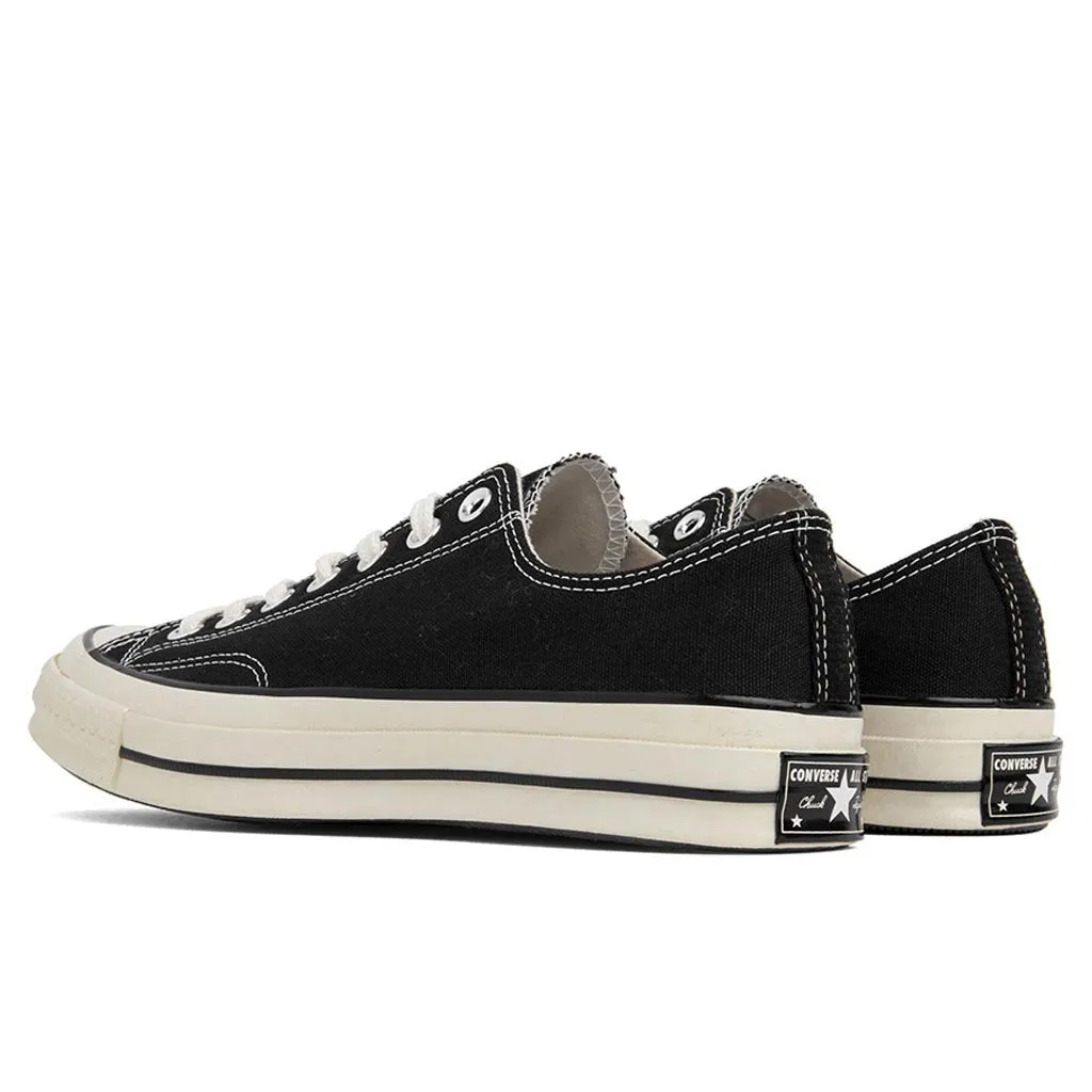 Chuck '70 Ox - Black/Black/Egret