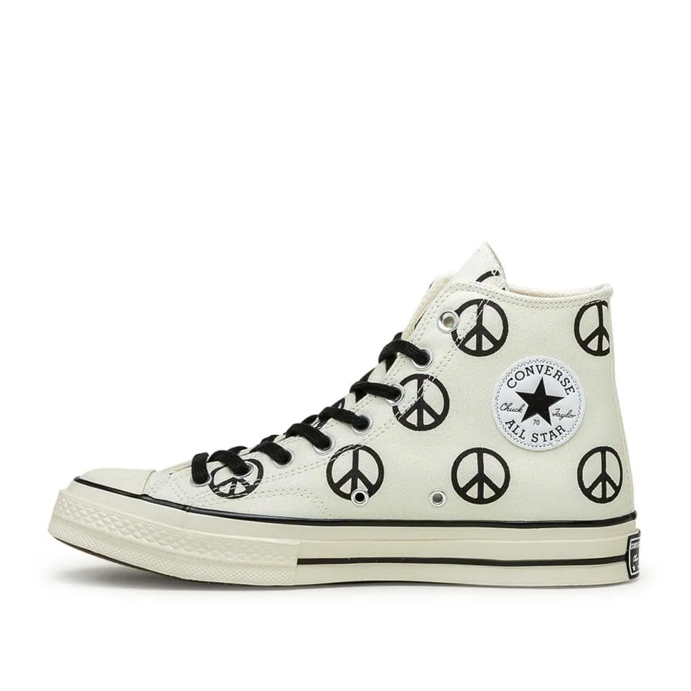 Converse Chuck Taylor 70 Hi 'Peace' (White / Black)