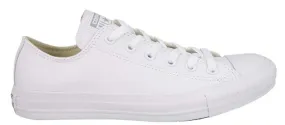 Converse Chuck Taylor All Star Low Top Leather Monochrome White