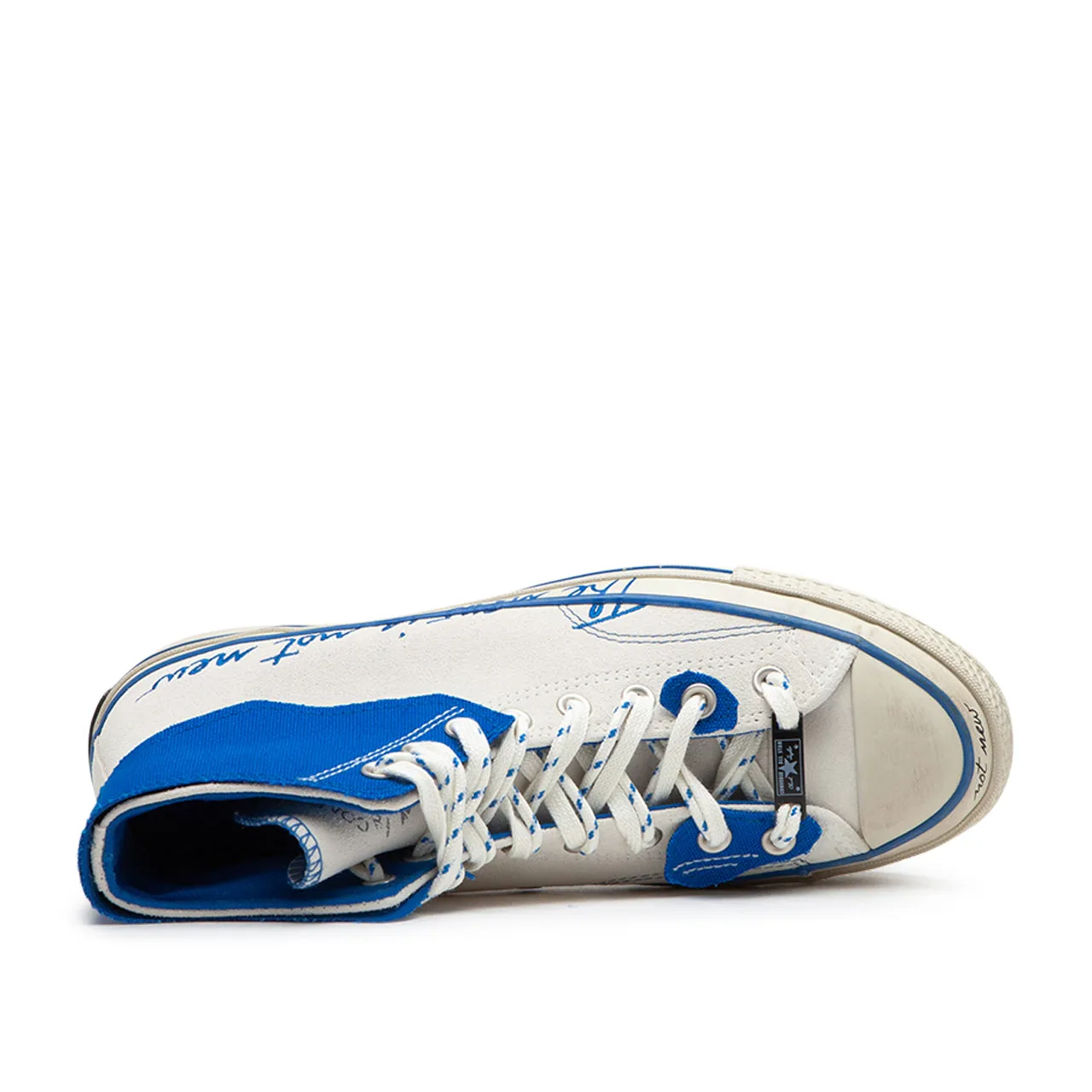 Converse x ADER ERROR Shapes Chuck 70 Hi (White / Blue)