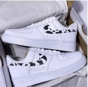 Cow Print Custom Nike Air Force 1_s