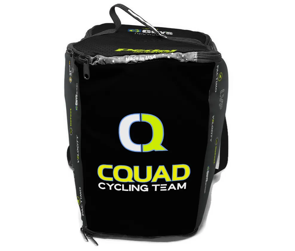 CQUAD.com Cycling Team 2022 RACEDAY BAG