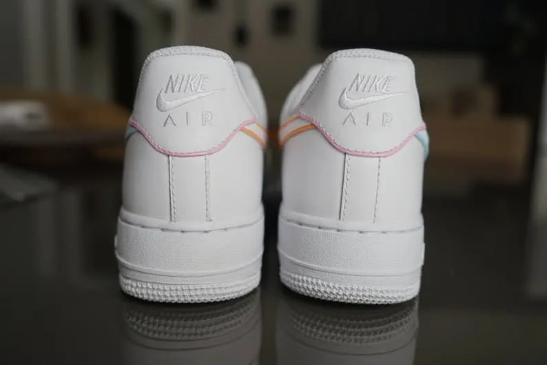 Custom Nike Air Force 1 Painted Color