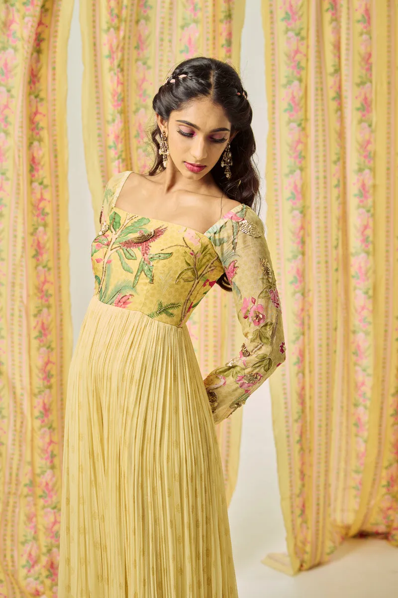 Damini Dress - Yellow