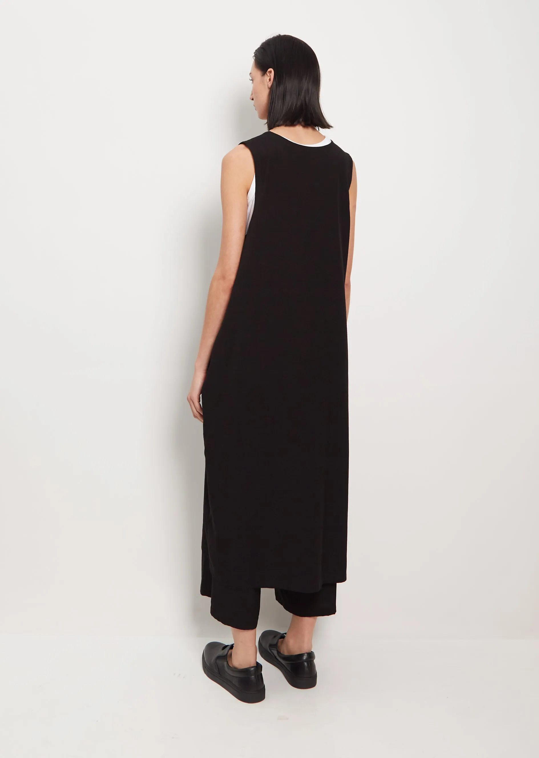 Drape Sleeveless Dress