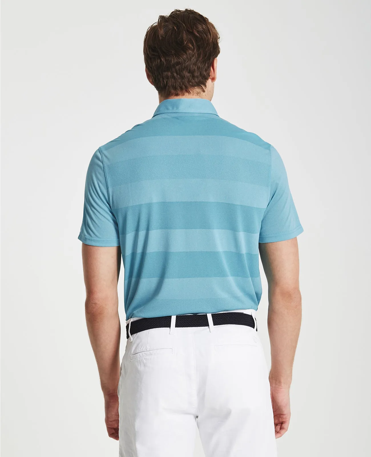     Hansen Stripe Polo   Green Label Collection  