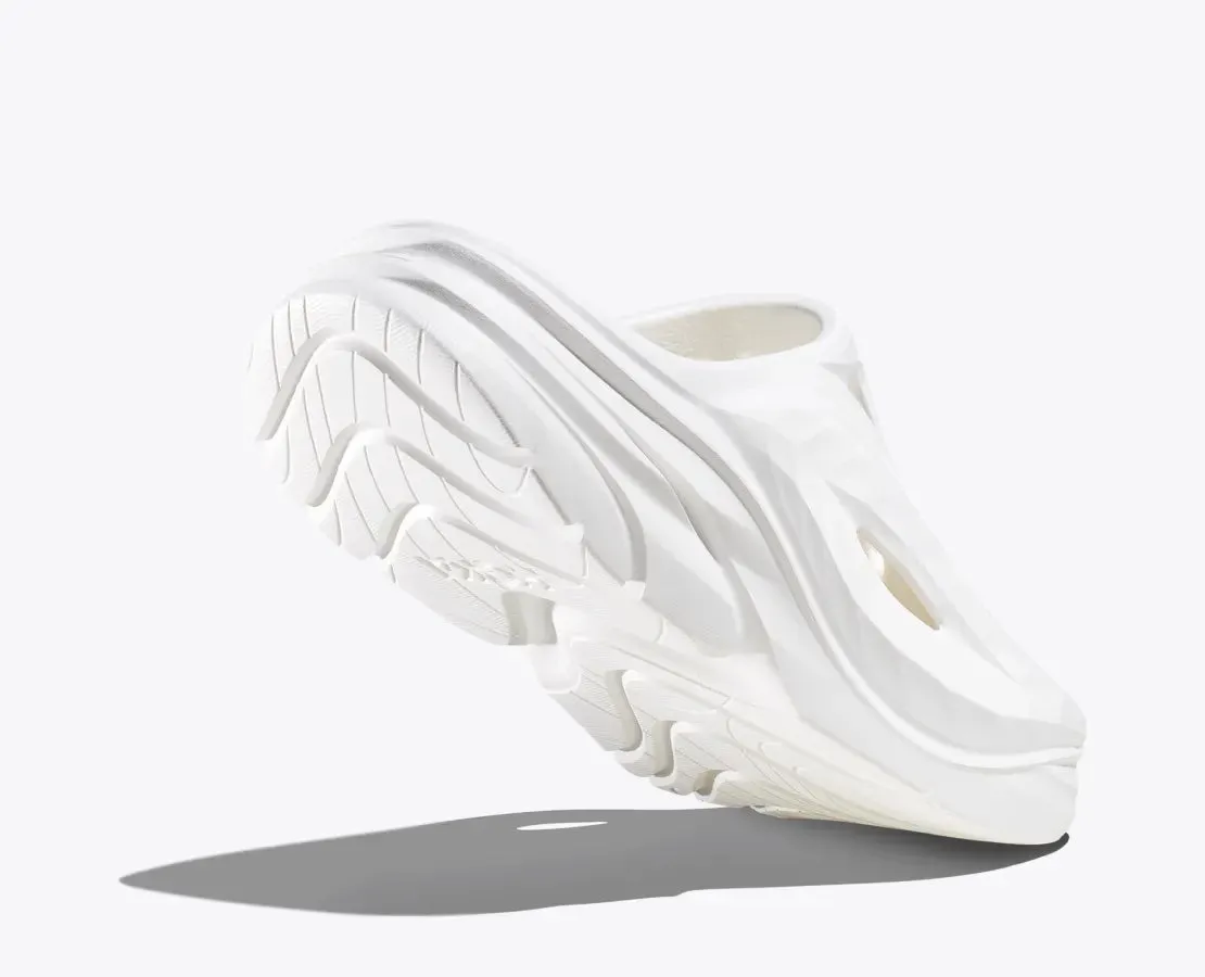 Hoka All Gender Ora Recovery Mule - White/White