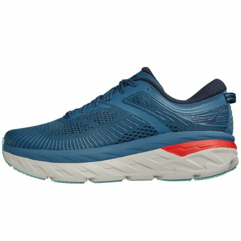 HOKA BONDI 7 REAL TEAL/OUTER SPACE FOR MEN'S