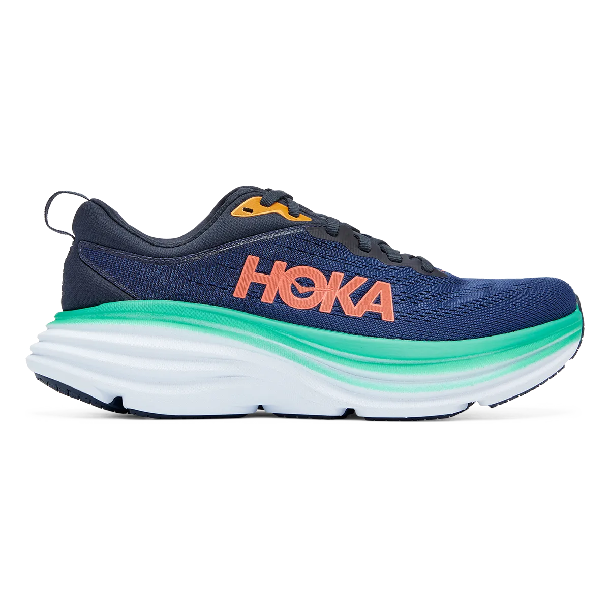 Hoka Bondi 8 - Outer Space - Bellwether Blue